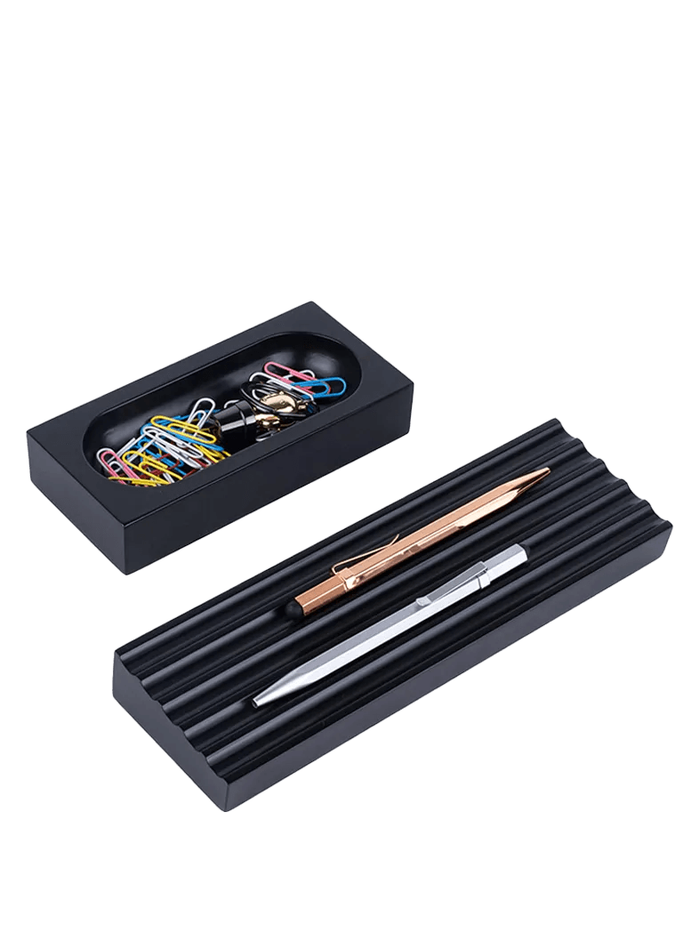 desk organizer wooden branded