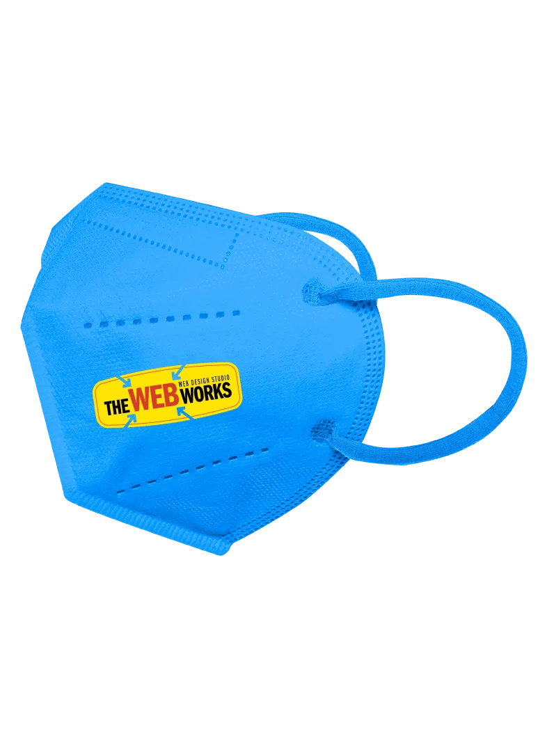 FFP2 mask - Indigo blue